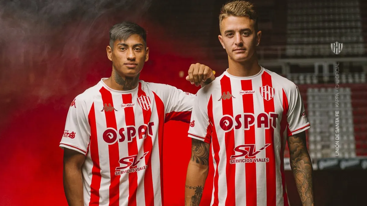 Rojo y blanco, los colores del Club Atlético Unión.