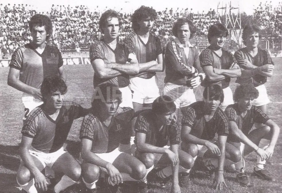 Once inicial de Colón en el Torneo de Primera B de 1985.