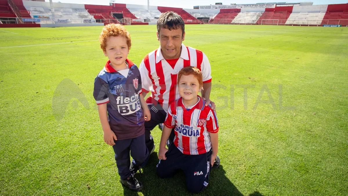 “Unión es todo, tanto para mí como para mi familia. Mis hijos son socios de Unión desde que nacieron, es un estilo de vida, una pasión”, confiesa Tony. Foto: Maiquel Torcatt / AIRE Digital