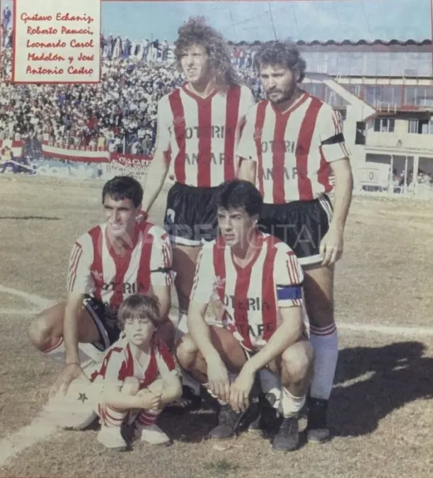 Echaniz, Pasucci, Madelón y Castro, hombres claves del Unión que logró el ascenso del '89.